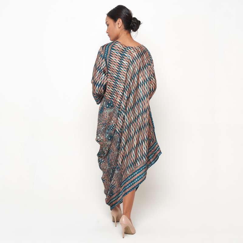 Dress Batik Asimetris / Dress Unik Asimetris Asymmetrical ...