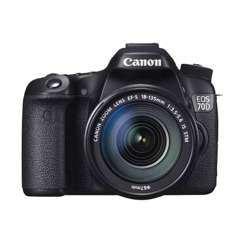 Jual Canon EOS 70D Kit 18-135mm IS STM Wifi Kamera DSLR