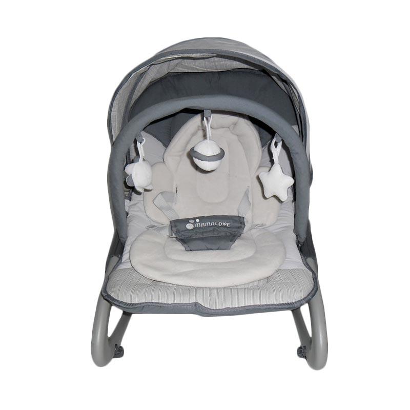 jual mamalove uc40 rocker bouncer grey harga jual mamalove uc40 rocker bouncer grey harga