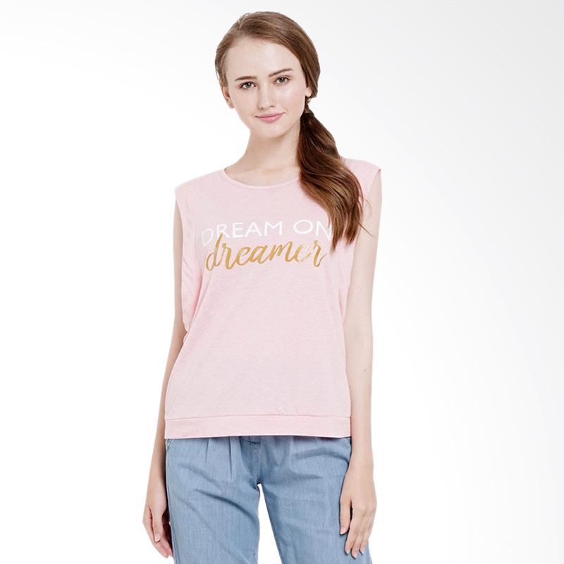 jual minimal synne top blossom atasan wanita pink jual minimal synne top blossom atasan wanita pink