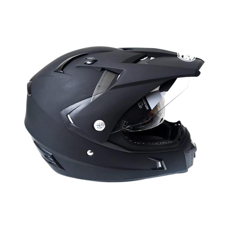 Jual Snail MX311 Doff Helm Motocross - Hitam Online 