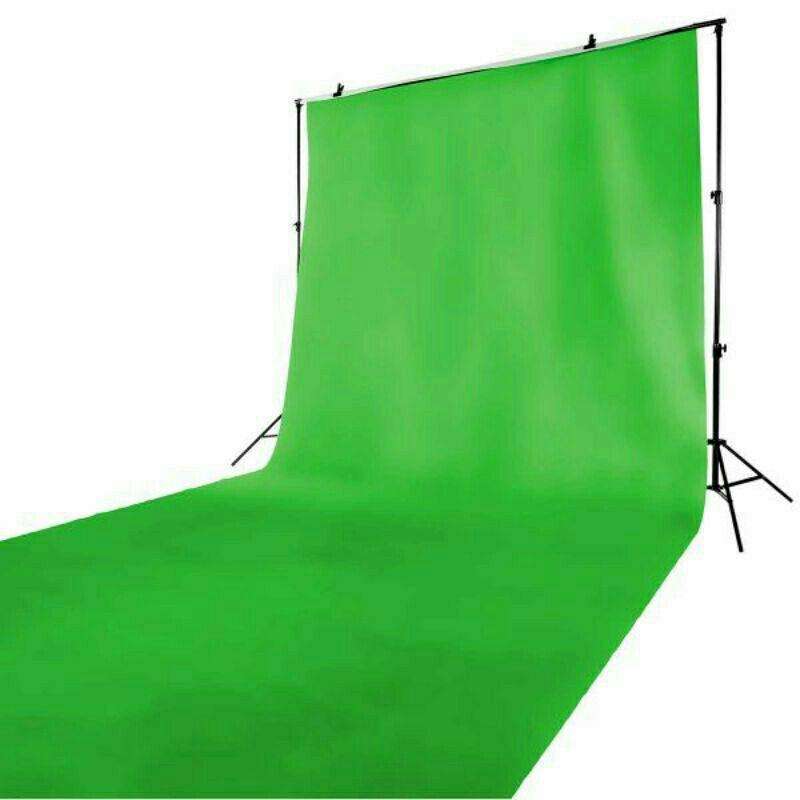 Jual Green Screen Layar Latar Background Bahan Spunbond 100gsm Di
