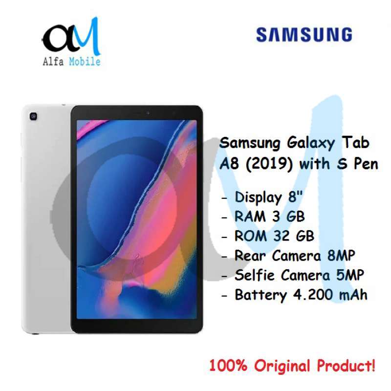 Jual Samsung Galaxy Tab A8 S Pen [2019] [3/32 Gb] Garansi Resmi Sein