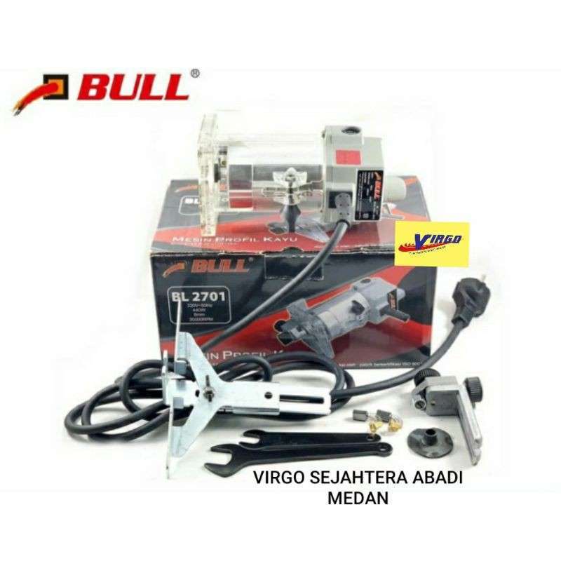 Jual Bull Bl2701 Mesin Trimmer Profil Kayu Bull Satu Tangan Bl 2701 Di ...