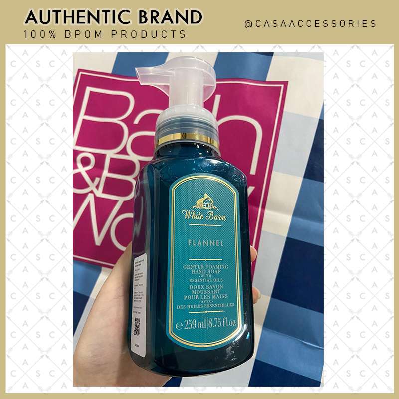 Jual Bath & Body Works FLANNEL Foamy Hand Soap [259 mL] di Seller CASA