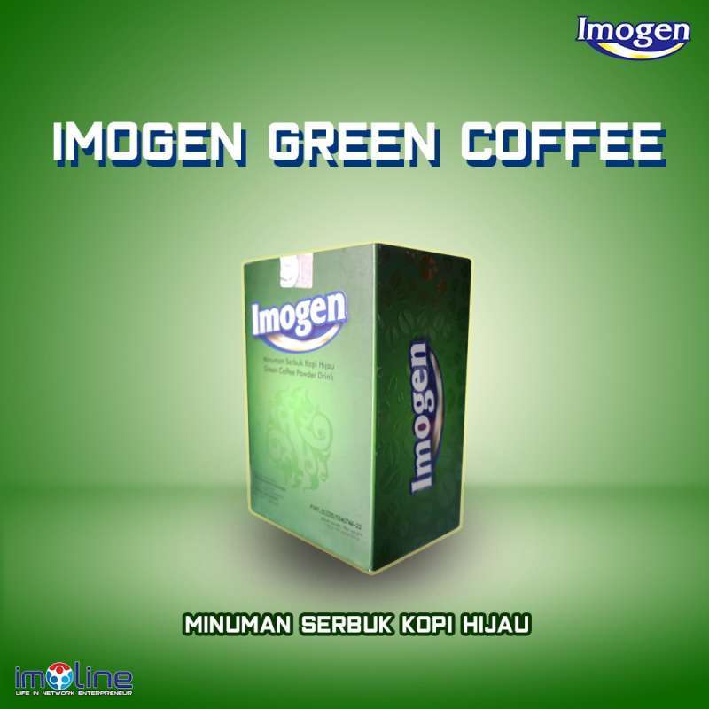 Jual Imogen Green Coffee Minuman Pelangsing Badan Perut Original BPOM 1