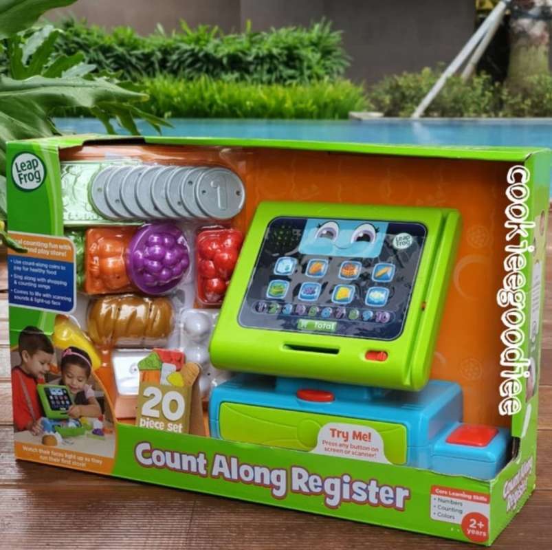 Jual Leapfrog Count Along Cash Register 100 Original di Seller