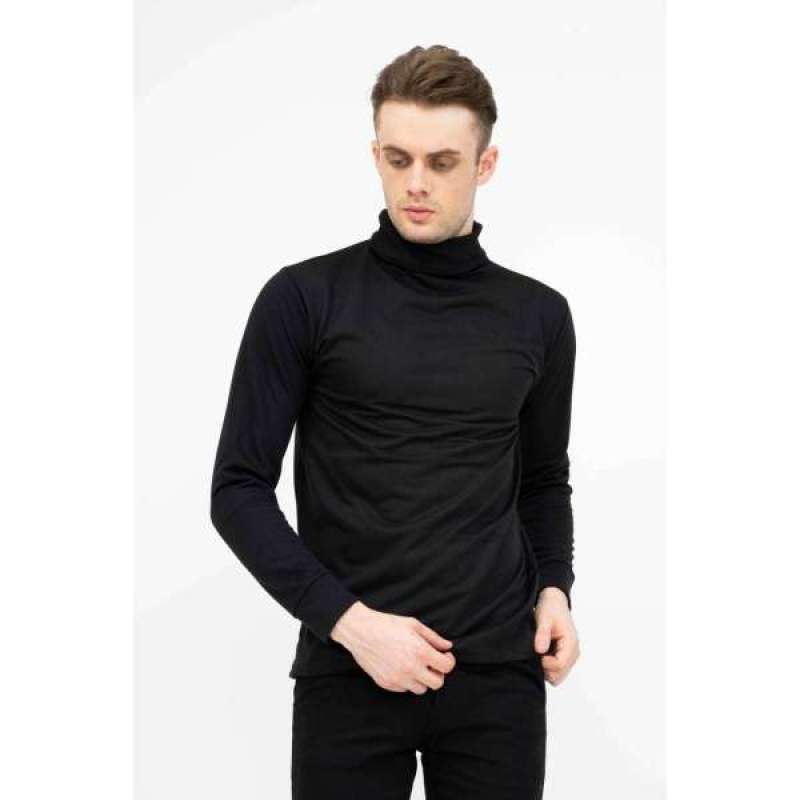 Kaos Leher Tinggi Cowok / Harga Sweater Kaos Korea Pria ...