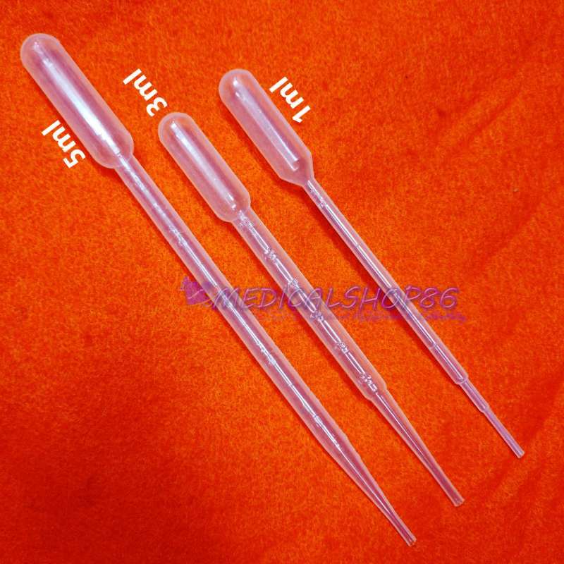 Jual Pasteur Pipettes, Pe 5ml / Pipet Tetes Plastik 5ml (box Of 500pcs