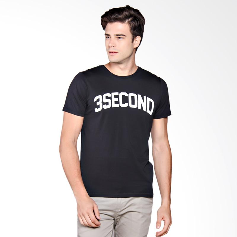 jual 3second tshirt pria black 135061712 harga jual 3second tshirt pria black 135061712 harga