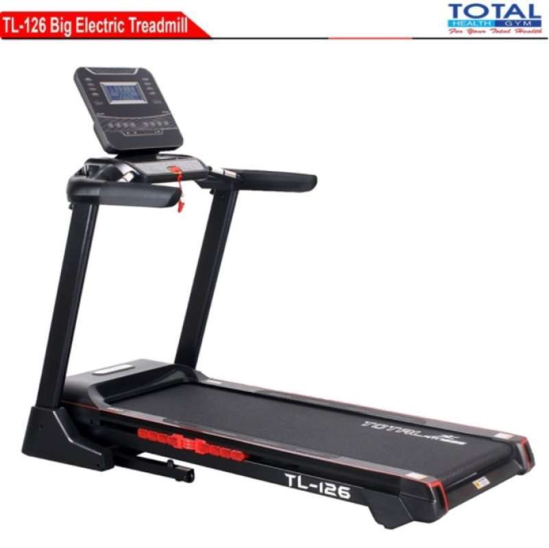 Jual Treadmill Elektrik TL126 Total Health Gym Treadmil Fitness di