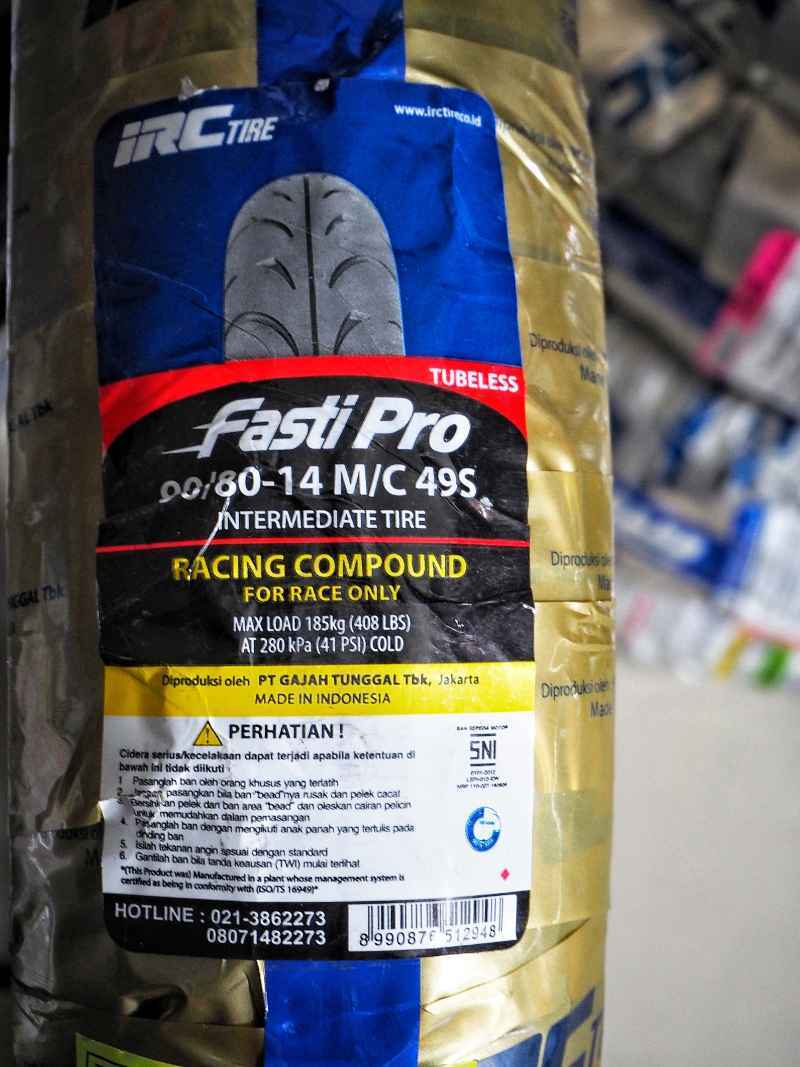 Fasti Pro R14 Harga Ban Irc Tubeless Ring 14 💯 Terbaru, Spesifikasi, & Kredit Juli 2026