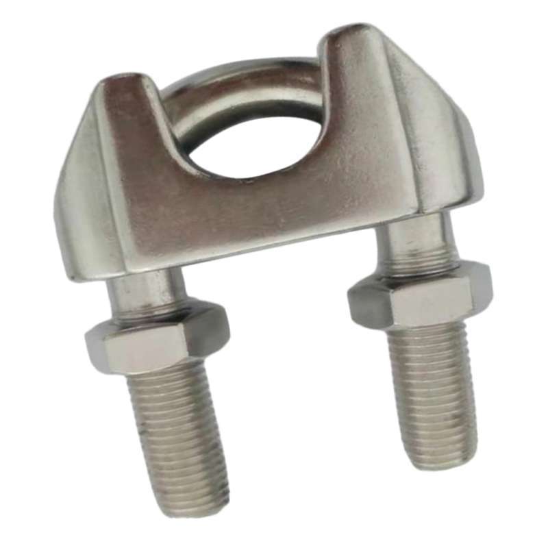 Jual 2mm Stainless Steel Wire Rope Clip Grip Saddle Fastener Balustrade