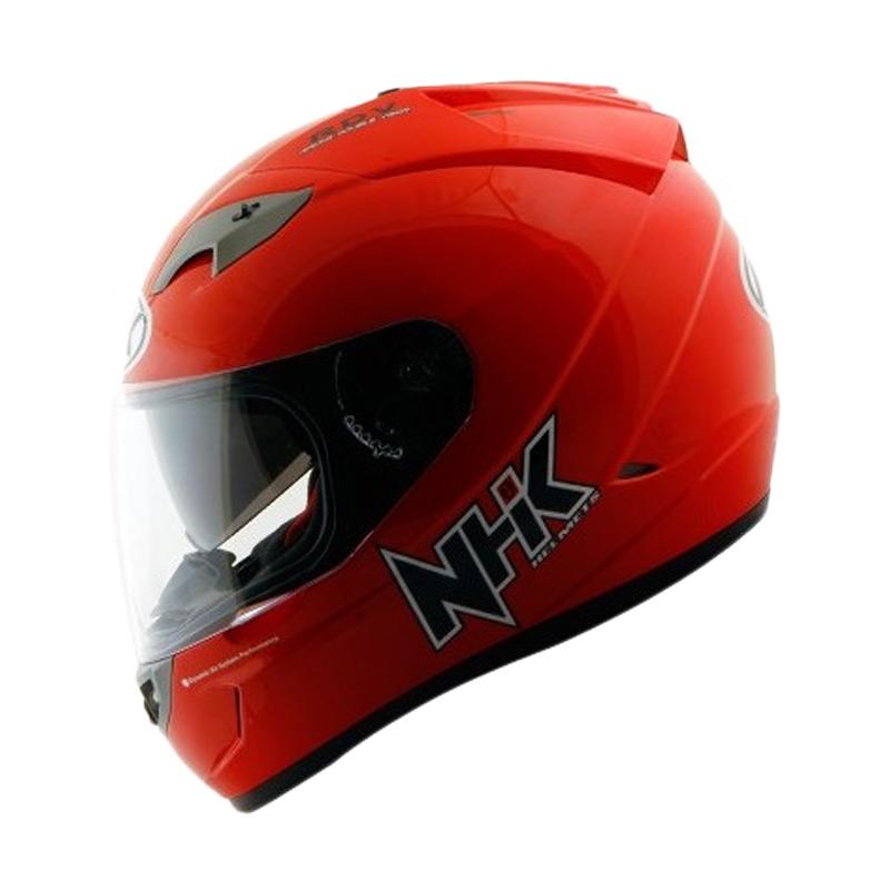 Jual NHK GP 1000 Helm Full Face - Solid Red Online - Harga