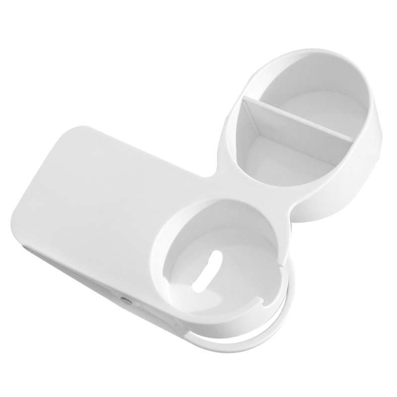 Promo Drinking Cup Holder Clip Clamp Table Desk Side Huge Clamp Home Office White Diskon 23 di