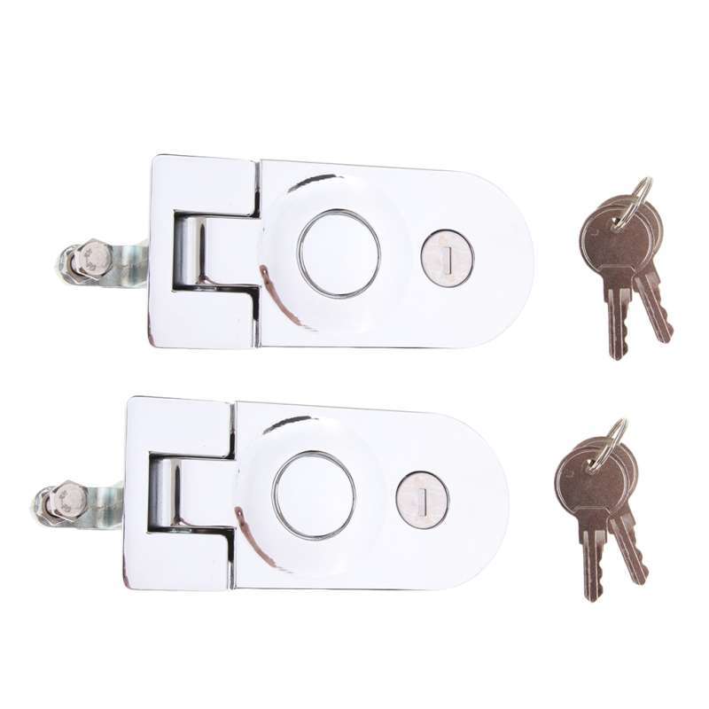Promo 2x Compression Latch Lock LARGE Horsebox Locker Doors Tack Box