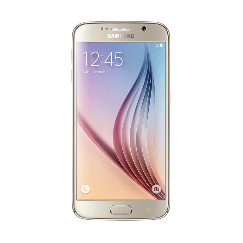 Jual Samsung Galaxy S6 Plus Smartphone - Gold [32 GB/4 GB 