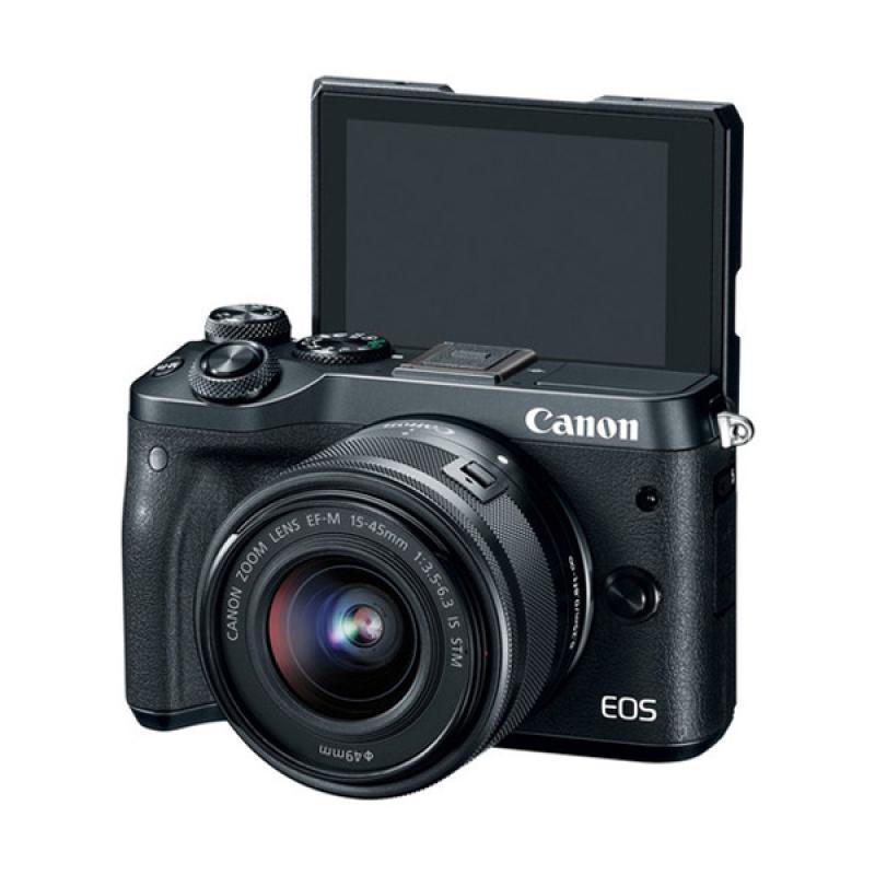 Jual Canon EOS M6 Kit 15-45mm Black Online Juli 2020