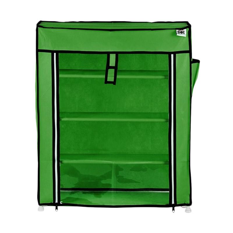  Jual  Nine  Box  M4 Transparan Rak  Sepatu  Forres Green 4 