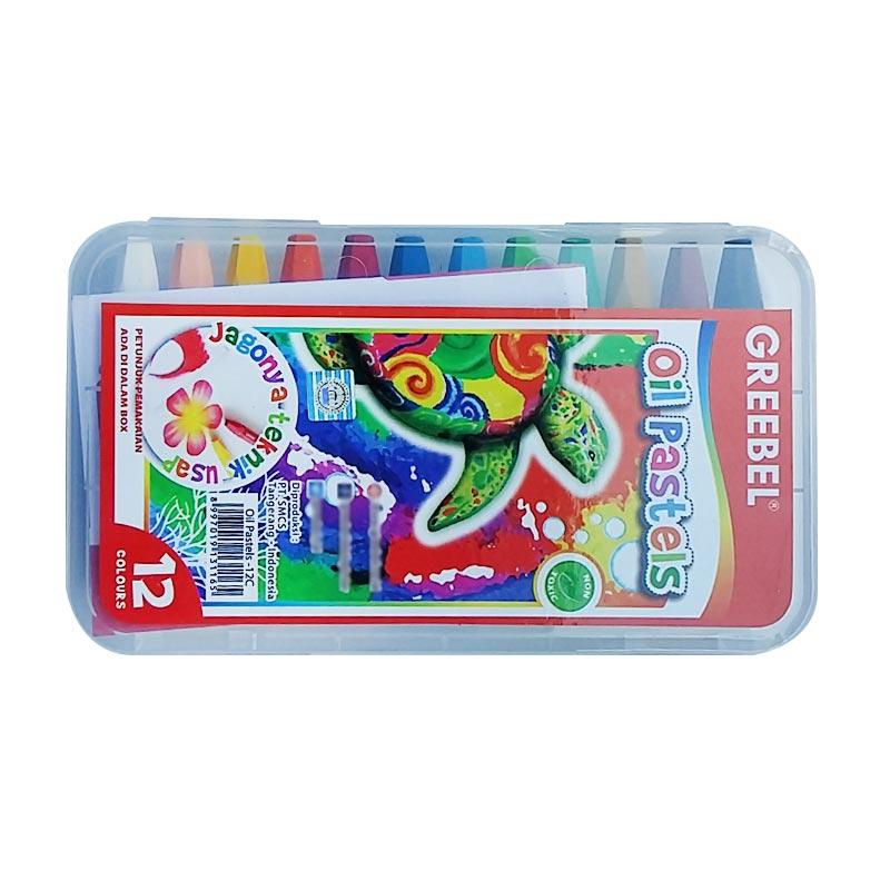 Jual Greebel Oil Pastel Crayon [12 Warna] Online - Harga 