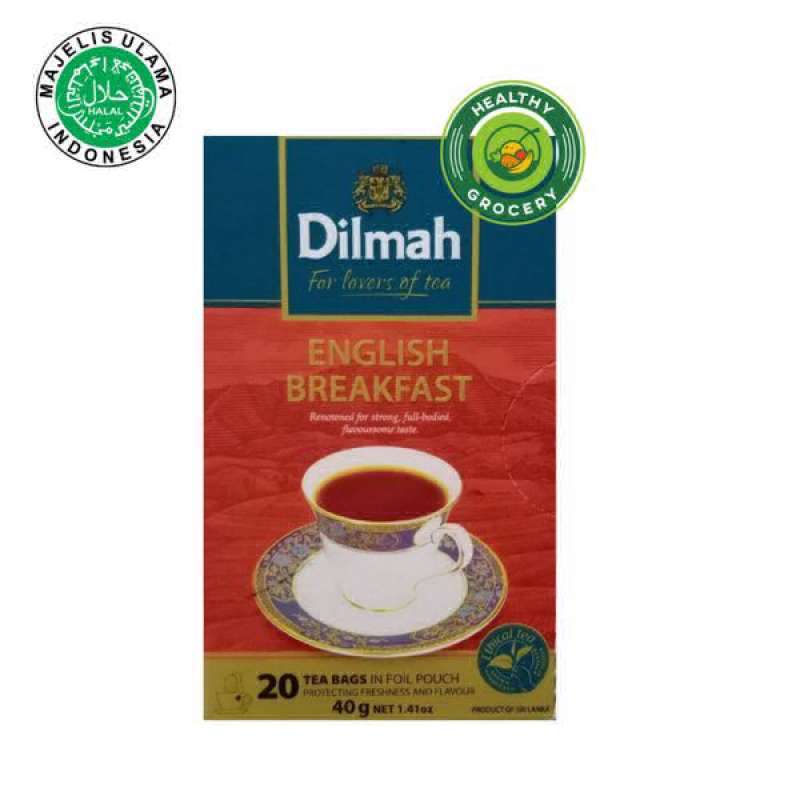 Jual Dilmah Tea Bags English Breakfast 40gr 20 sachet di Seller