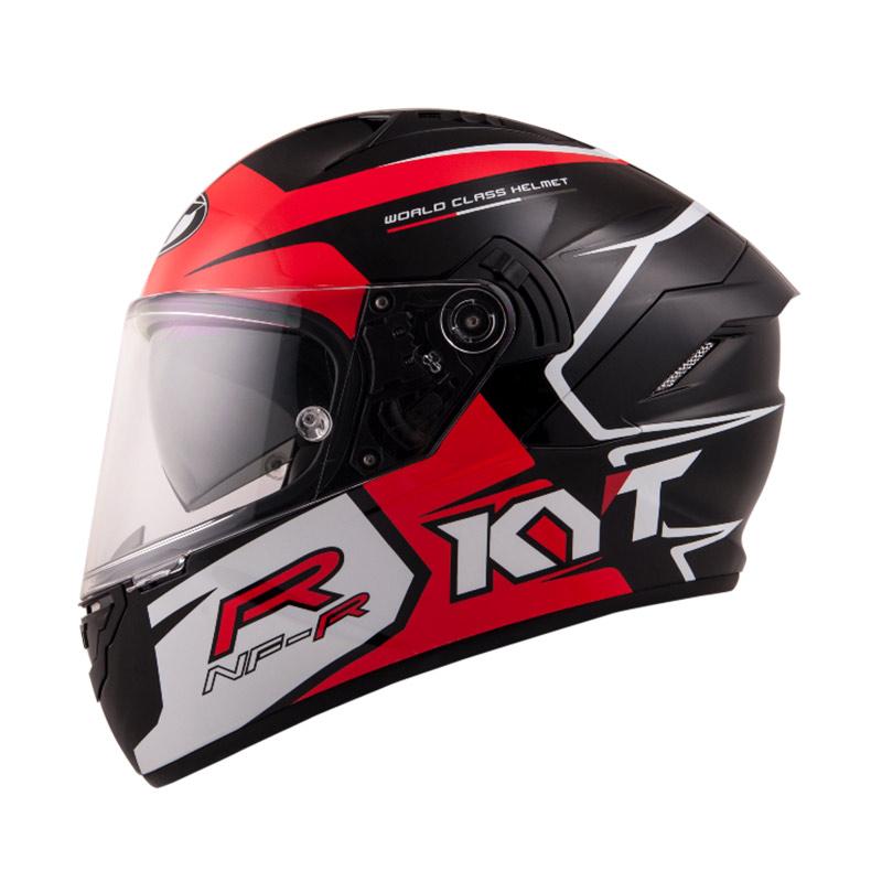 Jual KYT NFR Track Helm Full Face - Red Online - Harga