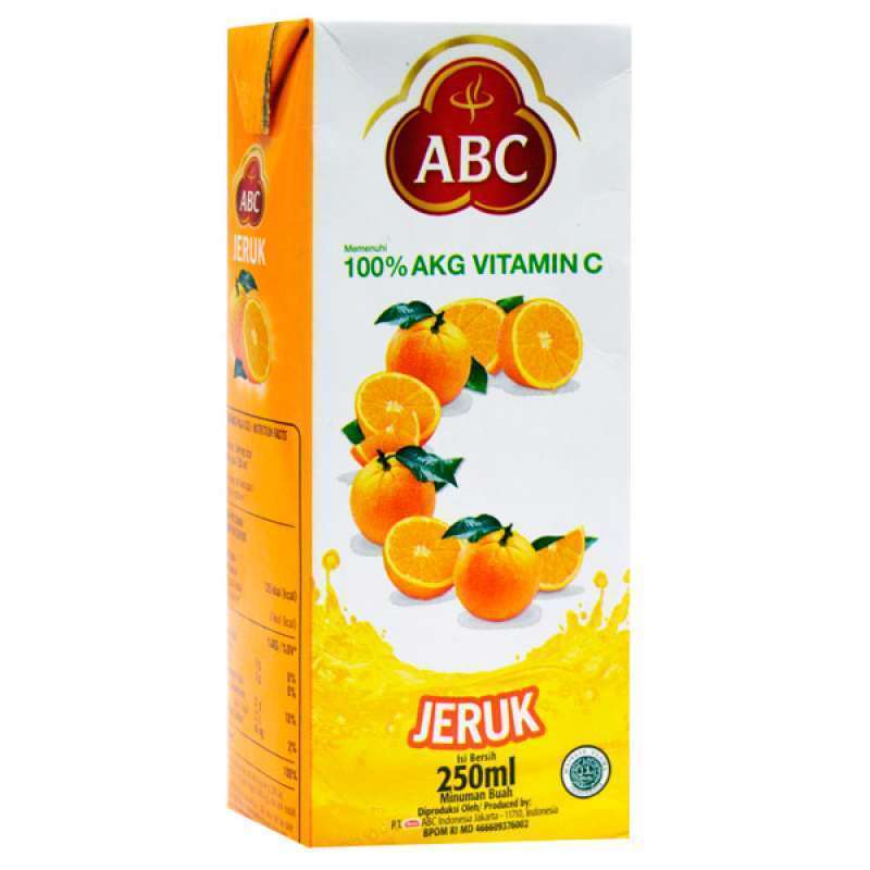 Jual Abc Juice Orange 250 Ml Di Seller Hypermart Batu Raja Baturaja