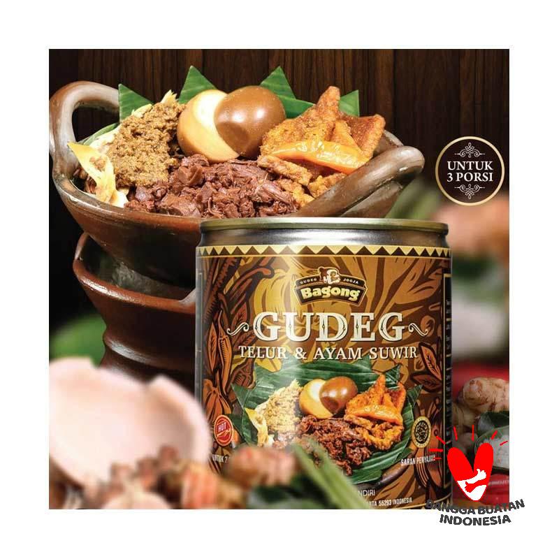 Jual Gudeg Kaleng Bagong Yu Djum Ayam Suwir Telur Makanan