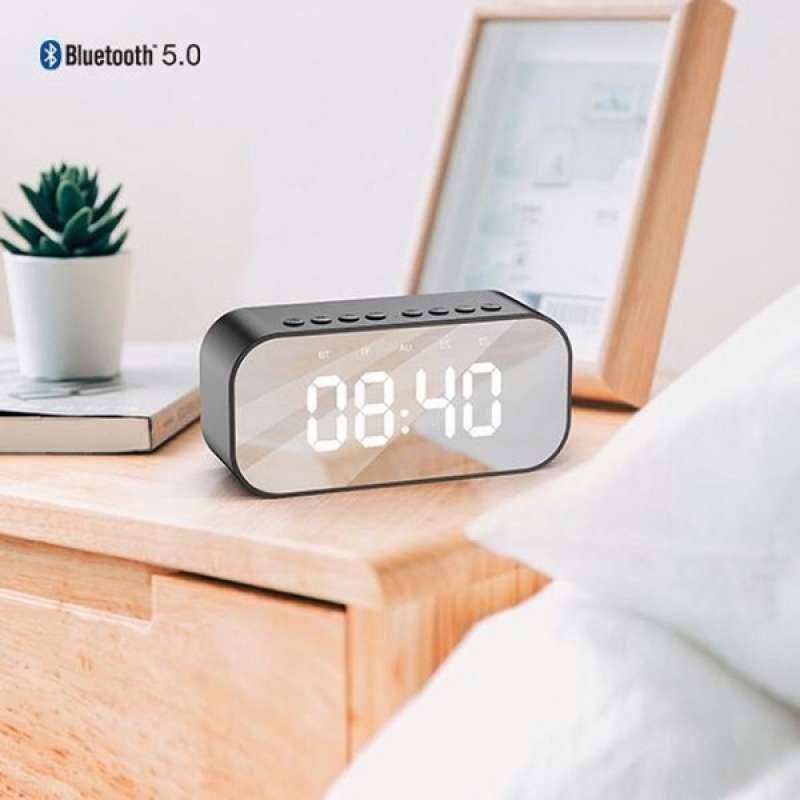 Jual Clock Speaker Led / Digital Clock Speaker Di Seller Luqyana Mart