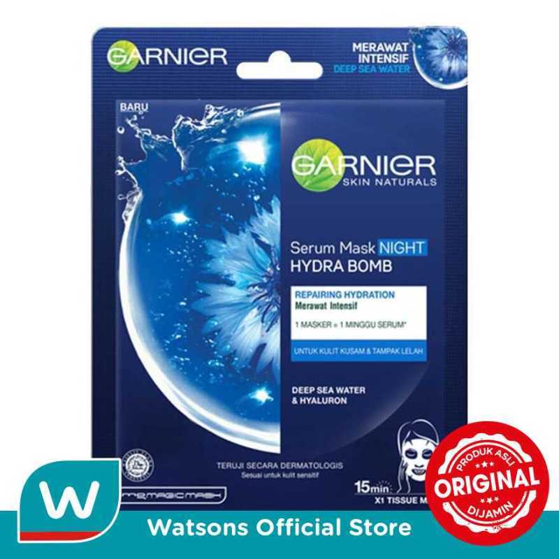 Promo GARNIER Serum Mask Hydra Bomb Green Tea Diskon 35 di Seller