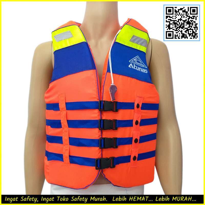 Jual ATUNAS L Life Jacket Life Vest Rompi Pelampung Jaket Safety