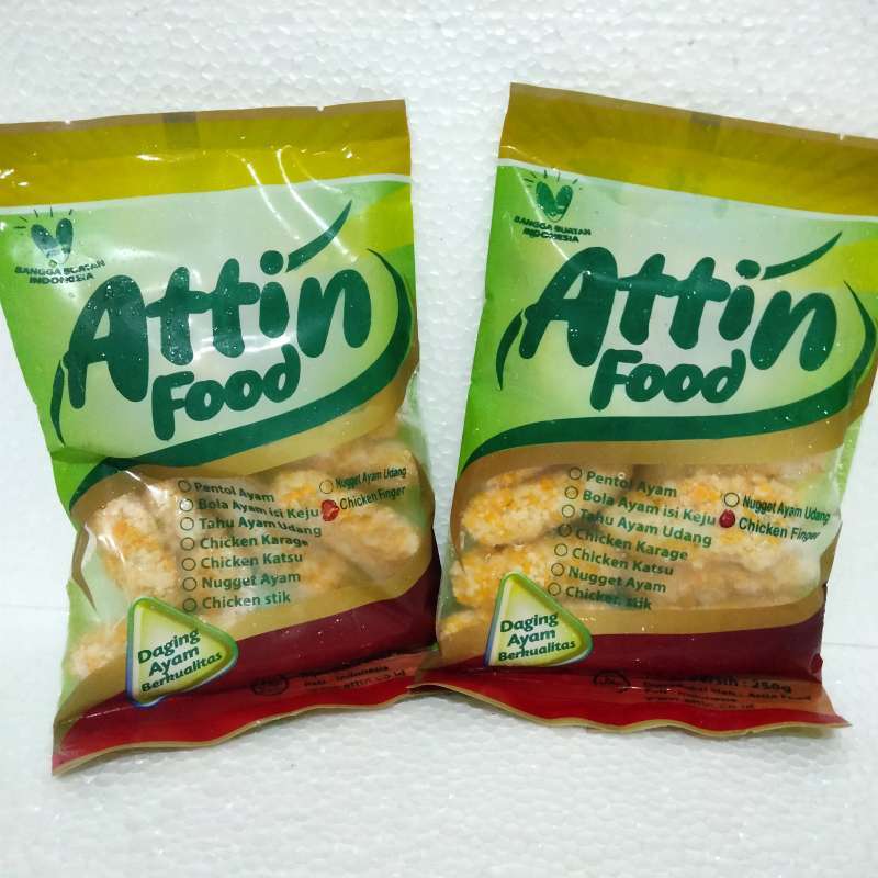 Jual Chicken Finger 250 gr by Attin Food Halal di Seller Deira Food