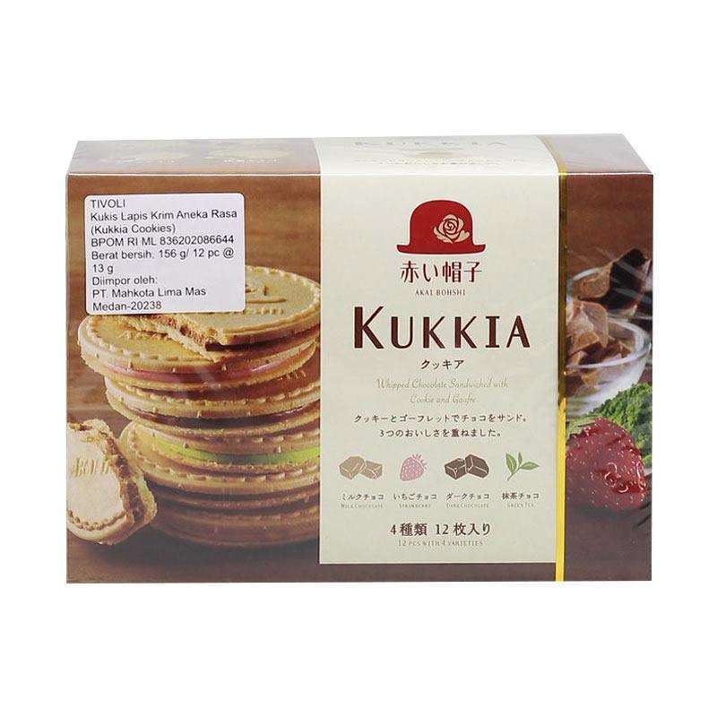 Jual Tivoli Kukkia Cookies Mix Biskuit [12's/ 156 g] di Seller Hokky