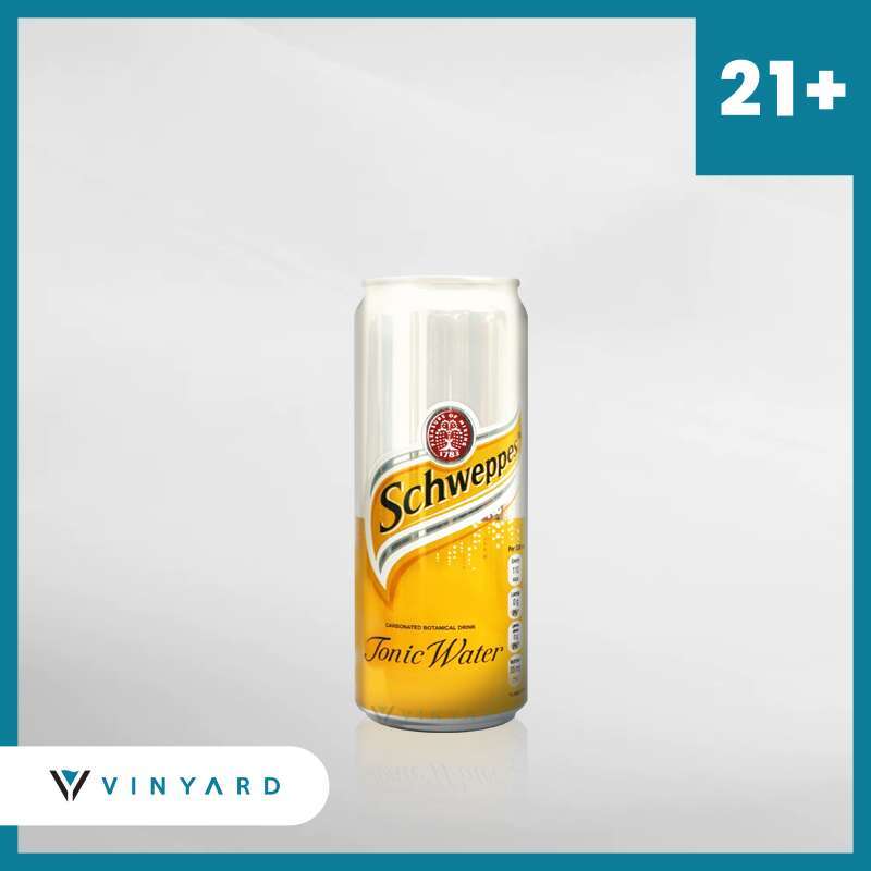 Jual Schweppes Tonic Water Can 330 ml di Seller Vinyard Pegadungan