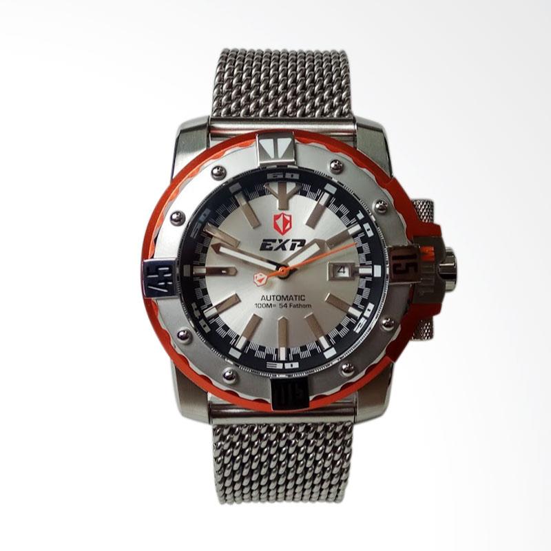 Jual Expedition Automatic Diver Jam Tangan Pria - Silver 