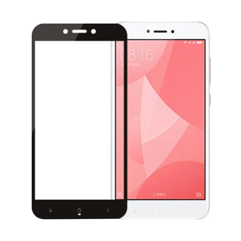 jual qcf tempered glass screen protector for xiaomi redmi 5a black front only jual qcf tempered glass screen protector for xiaomi redmi 5a black front only