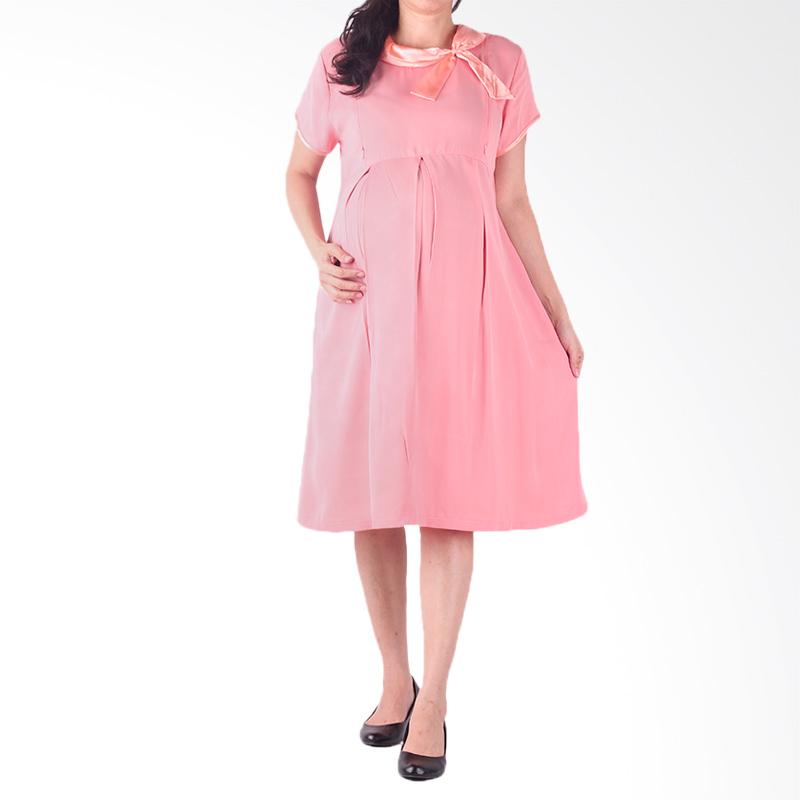 Jual HMILL 1428 Dress Hamil - Pink Online - Harga