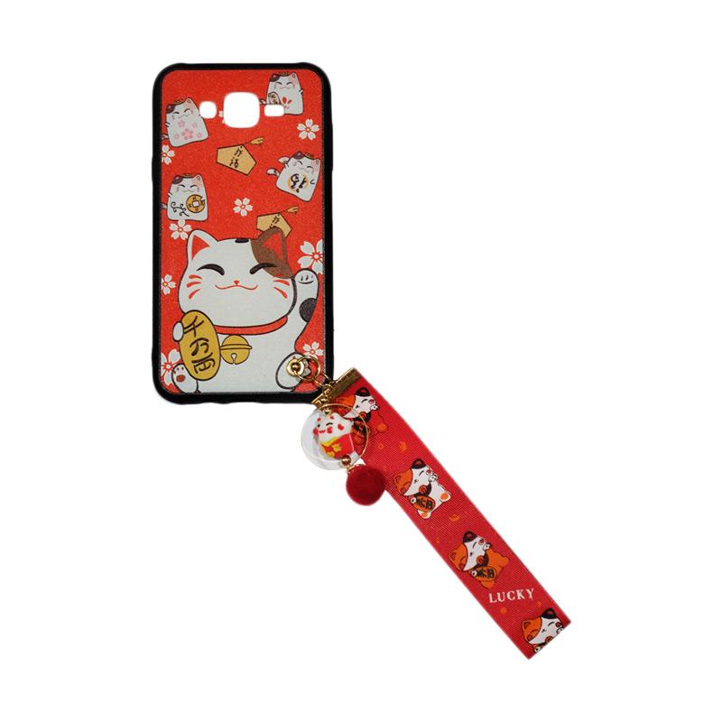 â Qcf Anti Crack Samsung Galaxy J7 Kucing Hoki Case