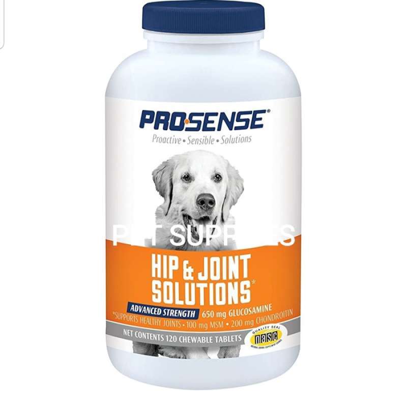 Jual Vitamin tulang dan sendi anjing PROSENSE HIP & JOINT SOLUTION (USA