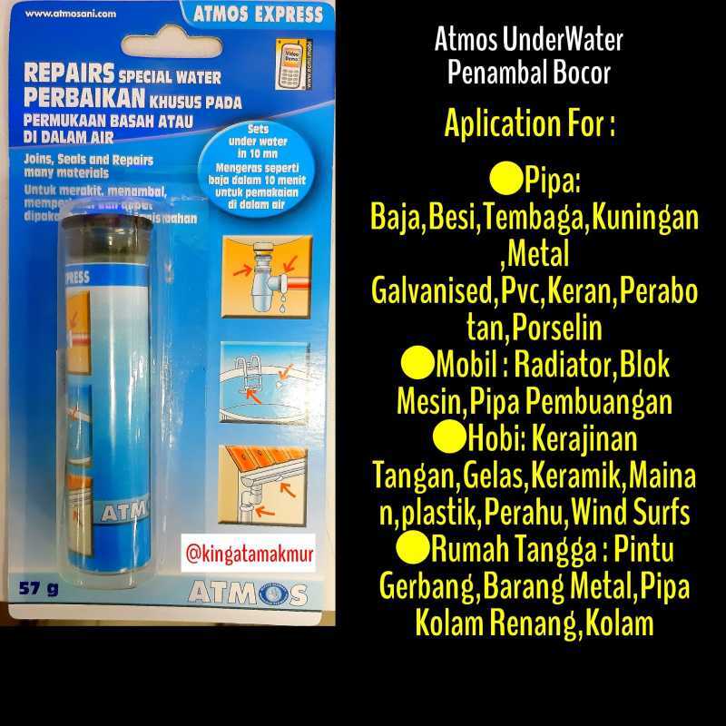 Jual Lem Radiator/Blok Mesin/Pipa Pembuangan/Mesin Air Atmos Underwater ...