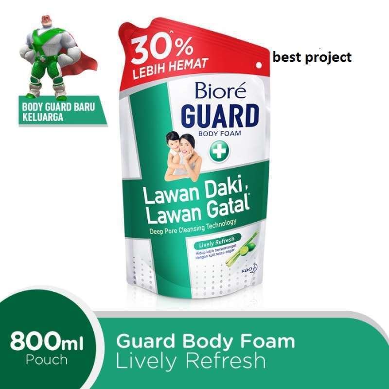 Jual Biore Guard Lively Refresh Hijau [800 Ml]] Di Seller Toko Muksin ...