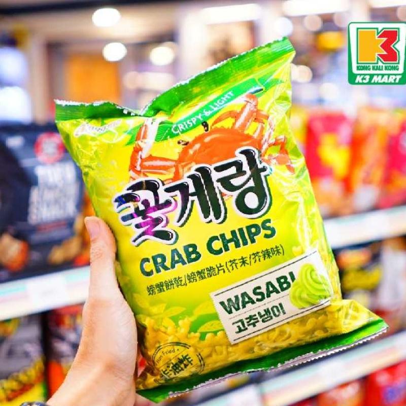 Jual Binggrae Crab Chips Wasabi [70 g] di Seller K3MART Silalas, Kota