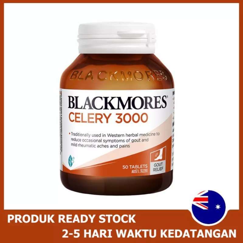 Promo Blackmores healthy joints CELERY 3000 Gout&Rheumatism Pain Relief
