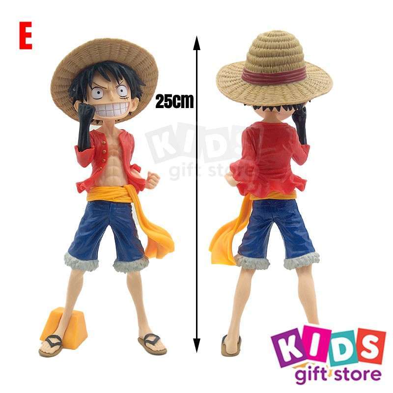 Jual Anime One Piece Luffy Ace Sabo Zoro Nami Wano Figure Mainan