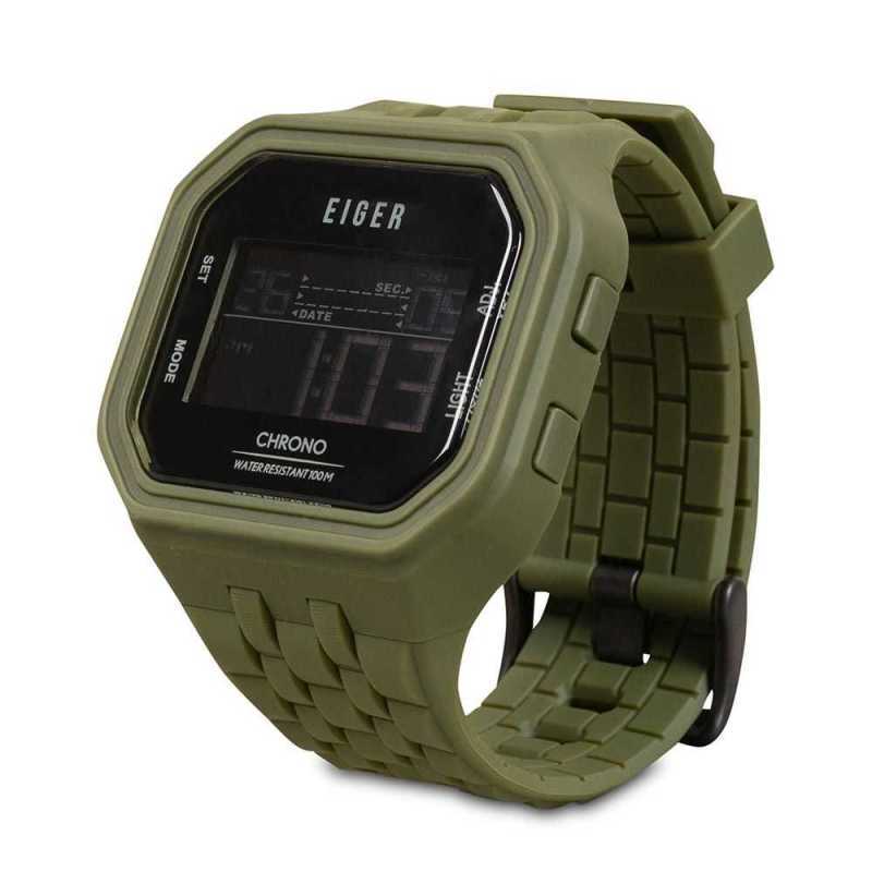 Jual Eiger Jam Tangan Digital 910005091 Linville Watch Green Di
