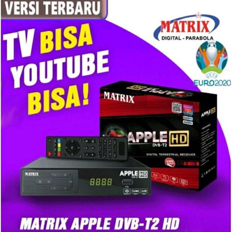 Jual Set top box Matrix Apple Full Hd DVB T2 & C STB Matrix STB Digital ...