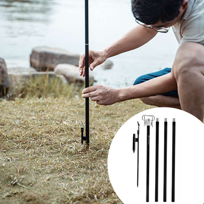 Promo Camping Lantern Stand Detachable Telescopic Outdoor Lamp Holder