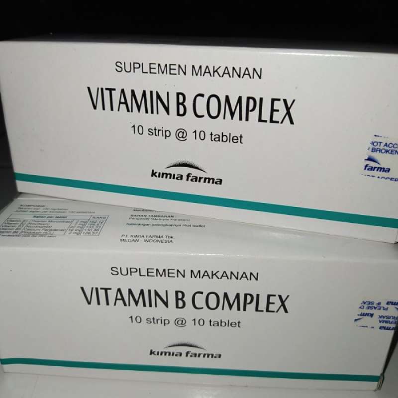 Jual vitamin b kompleks kimia farma di Seller Kab. Bekasi