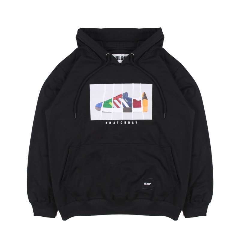 Promo HOOLIGANS Hoodie Ripped Matchday Black Diskon 52 di Seller