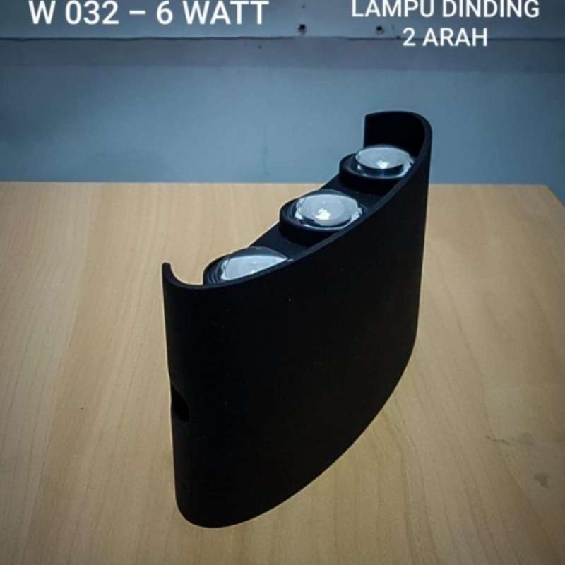 Jual Lampu Dinding Taman Outdoor 2 Arah 6 watt Minimalis Pilar Tembok